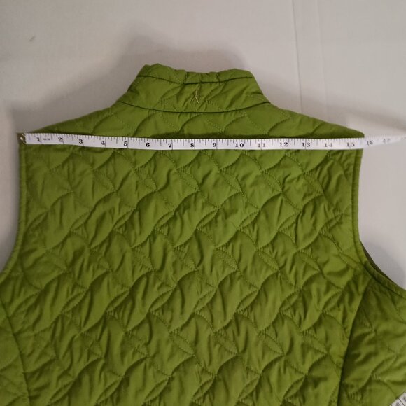 Royal Robbins Green Packable Quilted Outdoor Cottagecore Vest Women’s L - Large - Picture 12 of 16